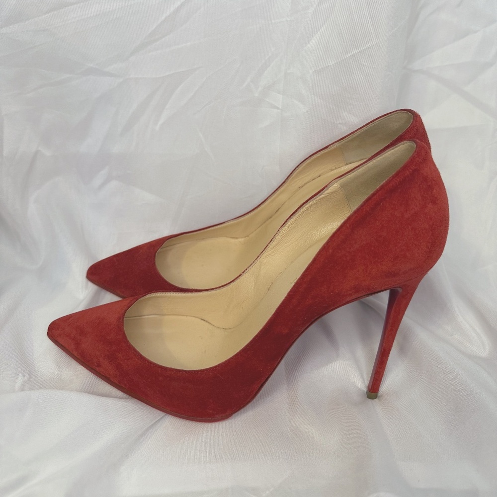 Christian Louboutin So Kate Red Suede